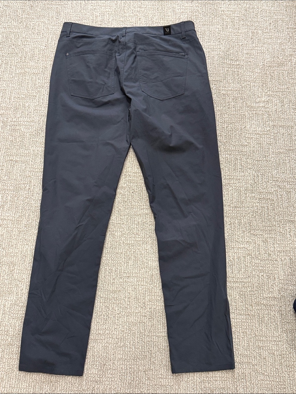 Vuori Men's Black Dress Pants - Slim Fit - Picture 4 of 5